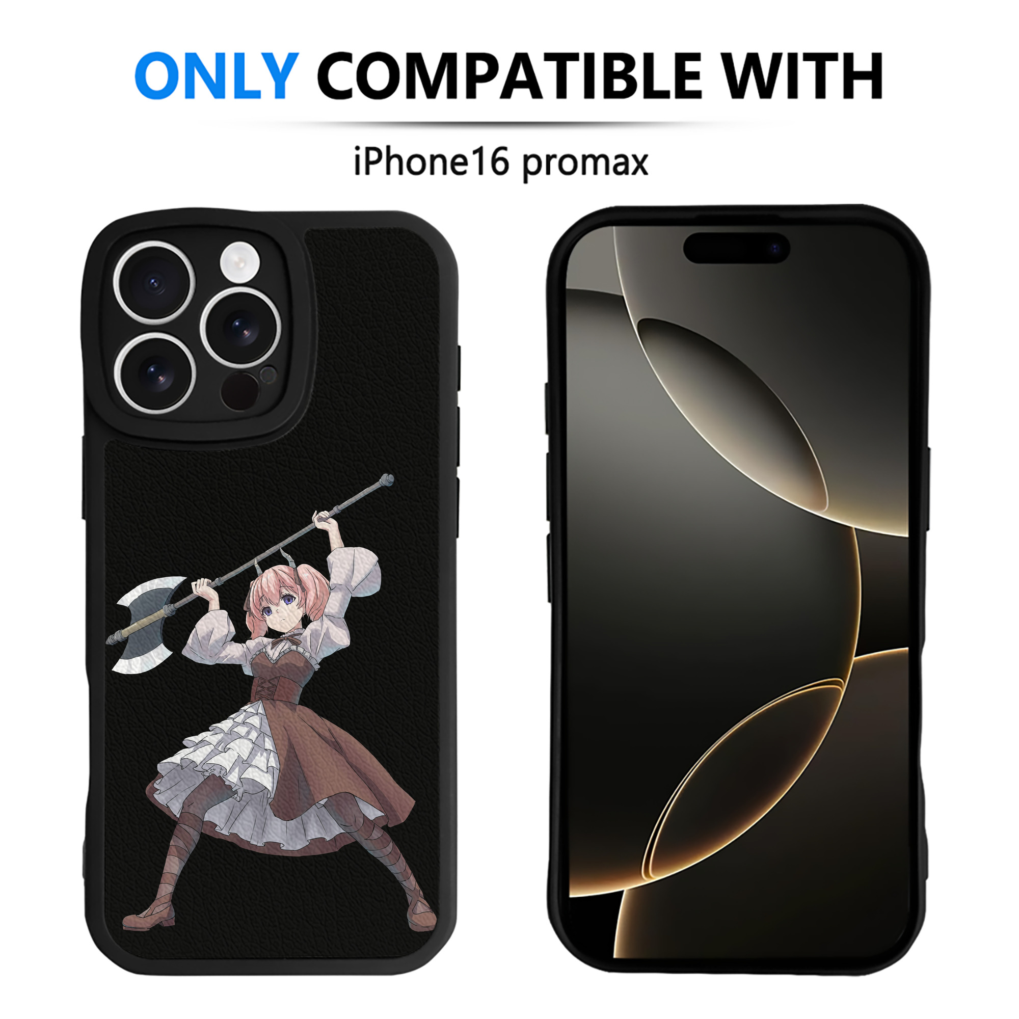 （画像用） 葬送のフリーレン Frieren 【iPhone 16シリーズ対応】シリコンスマホケース（レザー調） 材質：シリコン
